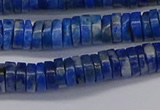 CRB1027 15.5 inches 2*6mm heishi lapis lazuli beads wholesale