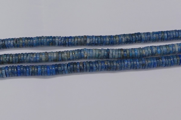 CRB1028 15.5 inches 2*7mm heishi lapis lazuli beads wholesale