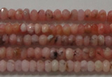 CRB110 15.5 inches 2.5*4mm faceted rondelle opal gemstone beads