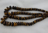 CRB1115 15.5 inches 5*8mm - 9*18mm rondelle tiger eye beads