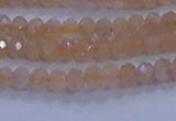 CRB1866 15.5 inches 2*3mm faceted rondelle moonstone beads