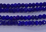 CRB1909 15.5 inches 2*3mm faceted rondelle lapis lazuli beads