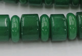 CRB202 15.5 inches 6*18mm - 13*18mm rondelle green aventurine beads