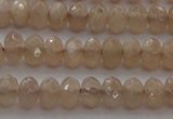 CRB210 15.5 inches 3*4mm faceted rondelle moonstone beads