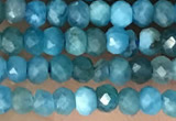 CRB2245 15.5 inches 2*3mm faceted rondelle apatite beads