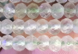 CRB2272 15.5 inches 3*4mm faceted rondelle prehnite beads