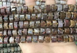 CRB2305 15.5 inches 7mm - 8mm faceted tyre pietersite beads