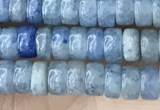 CRB2553 15.5 inches 2*4mm heishi blue aventurine beads wholesale