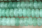 CRB2554 15.5 inches 2*4mm heishi green aventurine beads wholesale