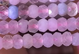 CRB2605 15.5 inches 2*3mm faceted rondelle morganite beads