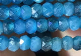 CRB2640 15.5 inches 2*3mm faceted rondelle apatite gemstone beads