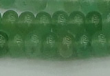 CRB2822 15.5 inches 6*10mm rondelle green aventurine beads