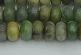 CRB2832 15.5 inches 6*10mm rondelle jade gemstone beads