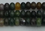 CRB2865 15.5 inches 4*6mm rondelle Indian agate beads