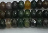 CRB2866 15.5 inches 5*8mm rondelle Indian agate beads