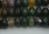 CRB2867 15.5 inches 6*10mm rondelle Indian agate beads