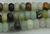 CRB2875 15.5 inches 4*6mm rondelle amazonite beads wholesale