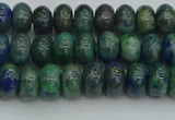 CRB2890 15.5 inches 4*6mm rondelle chrysocolla beads wholesale