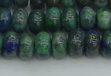 CRB2892 15.5 inches 6*10mm rondelle chrysocolla beads wholesale