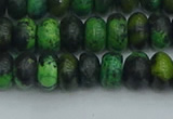 CRB2896 15.5 inches 5*8mm rondelle chrysocolla beads wholesale