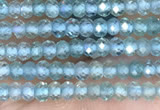 CRB3116 15.5 inches 2*3mm faceted rondelle tiny apatite beads