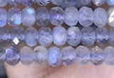 CRB3144 15.5 inches 2.5*4mm faceted rondelle tiny labradorite beads