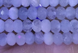 CRB3154 15.5 inches 2.5*4mm faceted rondelle tiny aquamarine beads