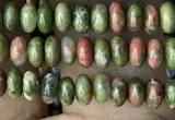 CRB4007 15.5 inches 2.5*4.5mm rondelle unakite beads wholesale