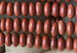 CRB4014 15.5 inches 2.5*4.5mm rondelle red jasper beads wholesale