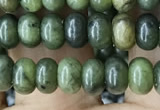 CRB4041 15.5 inches 4*6mm rondelle Canadian jade beads wholesale