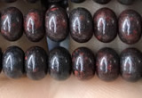 CRB4057 15.5 inches 4*6mm rondelle brecciated jasper beads wholesale