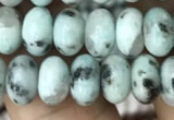 CRB4075 15.5 inches 5*8mm rondelle sesame jasper beads wholesale