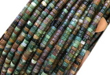 CRB4155 15 inches 2*4mm heishi Indian agate beads wholesale