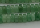 CRB426 15.5 inches 5*8mm rondelle green aventurine beads