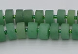 CRB473 15.5 inches 6*10mm tyre green aventurine beads wholesale