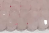 CRB5696 15 inches 6*6mm rose quartz beads wholesale