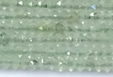 CRB5725 15 inches 1*2mm faceted prehnite beads