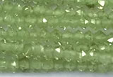 CRB5726 15 inches 1*2mm faceted olive quartz beads