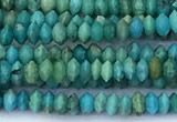 CRB5730 15 inches 1*2mm faceted turquoise beads