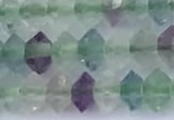 CRB5744 15 inches 2*3mm faceted fluorite beads