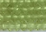 CRB5750 15 inches 2*3mm faceted olive quartz beads