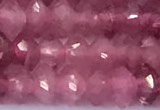 CRB5758 15 inches 2*3mm faceted tourmaline beads