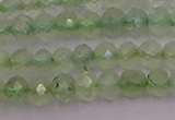 CRB722 15.5 inches 3*4mm faceted rondelle prehnite gemstone beads