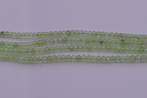 CRB723 15.5 inches 2.5*4mm faceted rondelle prehnite gemstone beads