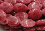 CRC08 16 inches 15*20mm oval rhodochrosite gemstone beads wholesale