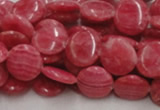 CRC10 16 inches 10mm coin rhodochrosite gemstone beads wholesale