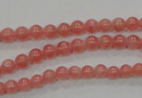 CRC101 15.5 inches 5mm round natural argentina rhodochrosite beads