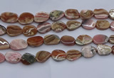 CRC1015 15.5 inches 8*12mm - 12*16mm freeform rhodochrosite beads