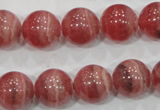 CRC105 15.5 inches 14mm round natural argentina rhodochrosite beads