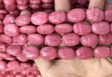 CRC1063 15.5 inches 13*18mm oval rhodochrosite beads wholesale